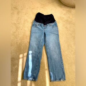 Abercrombie maternity jeans with elastic waist band - size 25